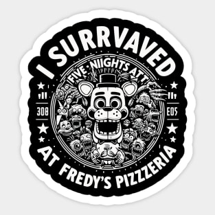 five nights at freddys Sticker